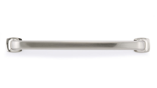 BP863160195 - Brushed Nickel Transitional Metal Pull - 863 | Kunal Kitchens