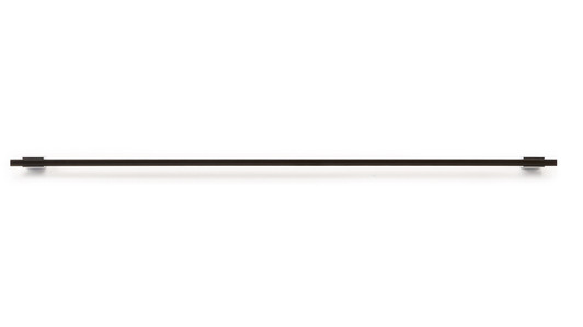 BP905480140900 - Chrome, Matte Black Modern Metal and Aluminum Pull - 905 | Kunal Kitchens