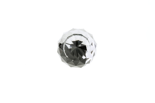 BP87375014011 - Crystal, Clear, Chrome Eclectic Crystal Knob - 8737 | Kunal Kitchens