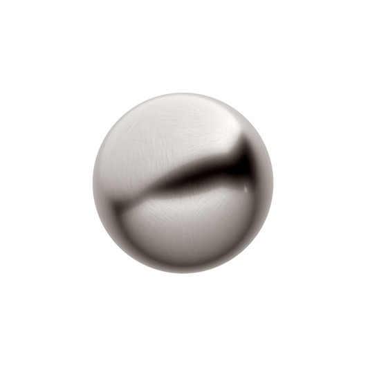 BP878930195 - Brushed Nickel Traditional Metal Knob - 8789 | Kunal Kitchens