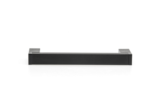 BP80196900 - Matte Black Modern Metal and Aluminum Pull - 801 | Kunal Kitchens