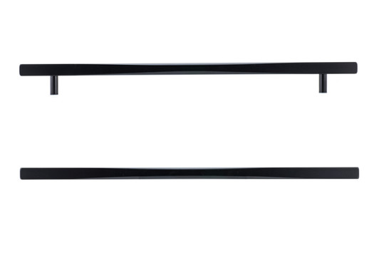 7735320900 - Matte Black Modern Metal Pull - 7735 | Kunal Kitchens