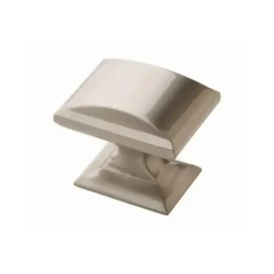 BP29340G10 - Candler Collection 1 1/8-inch (29 mm) Satin Nickel Finish Knob | KUNAL KITCHENS