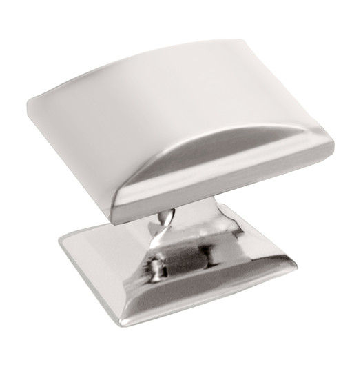 BP29340PN - Candler Collection 1 1/8-inch (29 mm) Polished Nickel Finish Knob | Kunal Kitchens