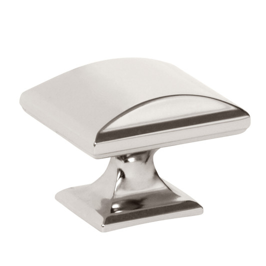 BP29368PN - Candler Collection 1 1/4-inch (32 mm) Polished Nickel Finish Knob | Kunal Kitchens