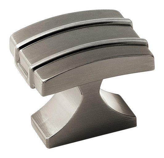 BP36601GM - Davenport Collection 1 1/8-inch (29 mm) Gunmetal Finish Knob | Kunal Kitchens