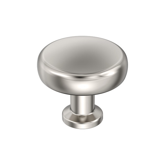 BP36780PN - Factor Collection 1 1/16-inch (27 mm) Polished Nickel Finish Knob | Kunal Kitchens