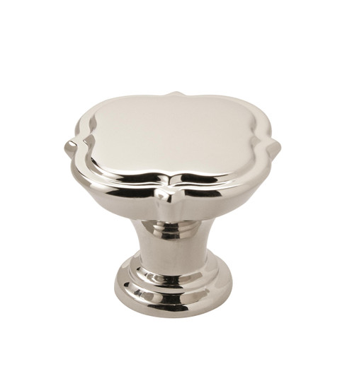 BP36628PN - Grace Revitalize Collection 1 3/16-inch (30 mm) Polished Nickel Finish Knob | Kunal Kitchens