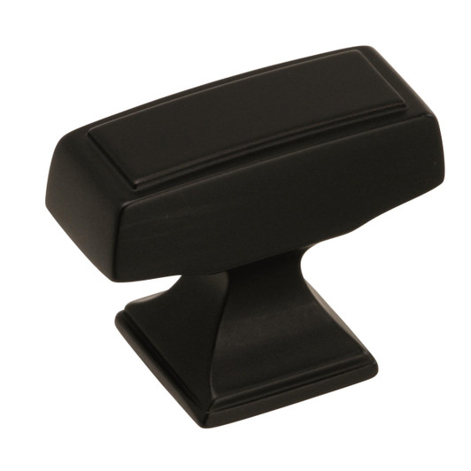 BP535342BBR - Mulholland Collection 1 3/16-inch (30 mm) Black Bronze Finish Knob | Kunal Kitchens