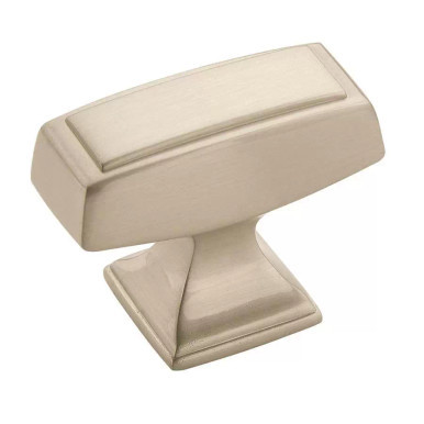 BP535342G10 - Mulholland Collection 1 3/16-inch (30 mm) Satin Nickel Finish Knob