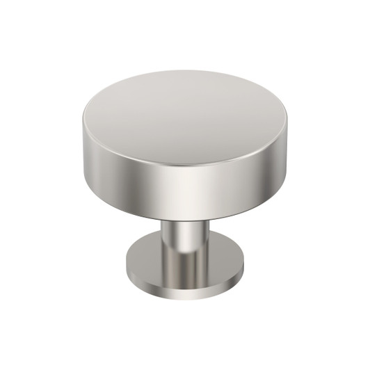 BP36864PN - Radius Collection 1 1/16-inch (27 mm) Polished Nickel Finish Knob | Kunal Kitchens