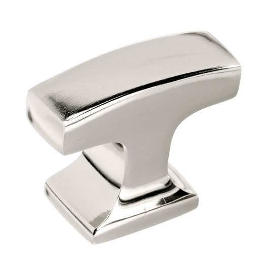 BP53717PN - Westerly Collection 1 1/16-inch (27 mm) Polished Nickel Finish Knob | Kunal Kitchens