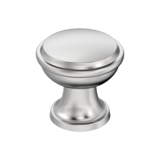 BP5371826 - Westerly Collection 1 3/16-inch (30 mm) Polished Chrome Finish Knob | Kunal Kitchens