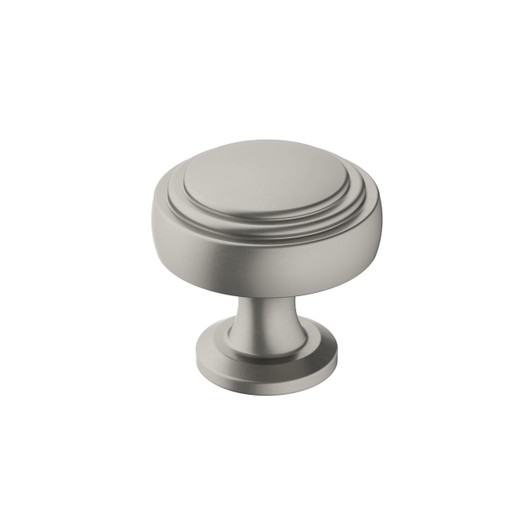 BP36765G10 - Winsome Collection 1 3/16-inch (30 mm) Satin Nickel Finish Knob | Kunal Kitchens