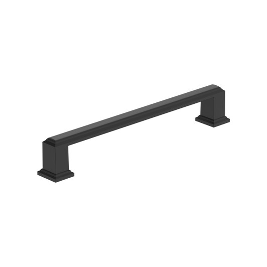 BP37360FB - Appoint Collection 1-inch (25 mm) Matte Black Finish Pull | Kunal Kitchens