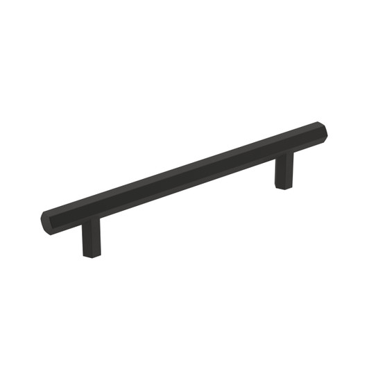 BP36874FB - Caliber Collection 1 1/4-inch (32 mm) Matte Black Finish Pull | Kunal Kitchens