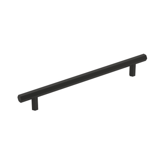 BP36876FB - Caliber Collection 1 1/4-inch (32 mm) Matte Black Finish Pull | Kunal Kitchens