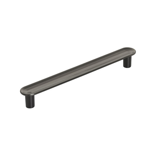BP36831GM - Concentric Collection 15/16-inch (24 mm) Gunmetal Finish Pull | Kunal Kitchens