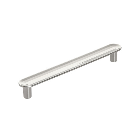 BP36831PN - Concentric Collection 15/16-inch (24 mm) Polished Nickel Finish Pull | Kunal Kitchens