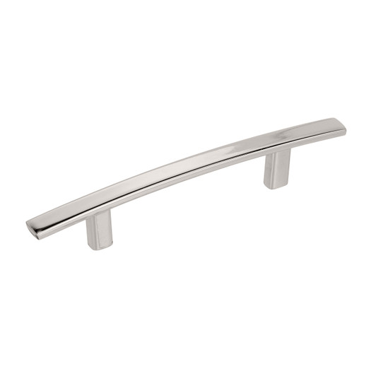 BP26203PN - Cyprus Collection 1 1/8-inch (29 mm) Polished Nickel Finish Pull | Kunal Kitchens