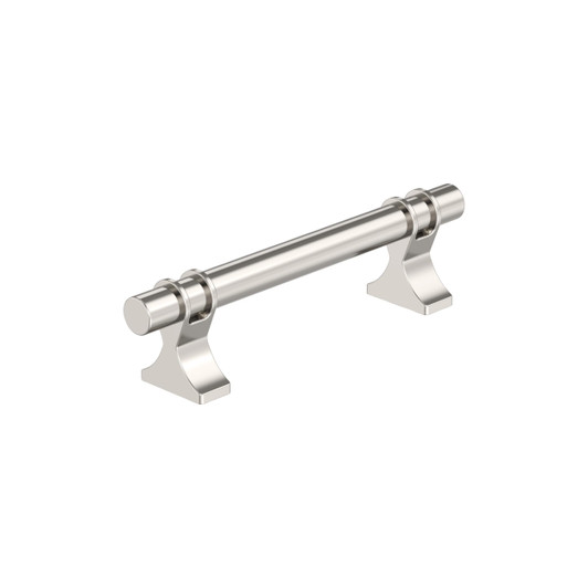 BP36605PN - Davenport Collection 1 3/8-inch (35 mm) Polished Nickel Finish Pull | Kunal Kitchens
