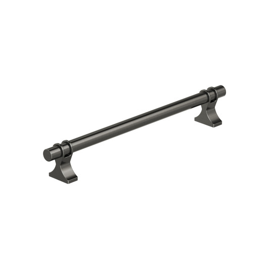BP36618GM - Davenport Collection 1 3/8-inch (35 mm) Gunmetal Finish Pull | Kunal Kitchens