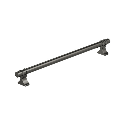 BP36620GM - Davenport Collection 1 3/8-inch (35 mm) Gunmetal Finish Pull | Kunal Kitchens