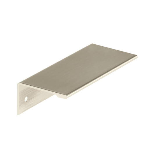 BP36573G10 - Edge Pulls Collection 1 5/8-inch (41 mm) Satin Nickel Finish Edge Pull | Kunal Kitchens