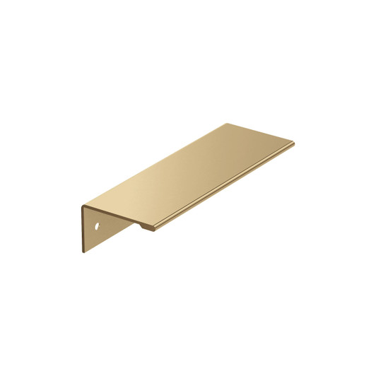 BP36574CZ - Edge Pulls Collection 1 5/8-inch (41 mm) Champagne Bronze Finish Edge Pull | Kunal Kitchens