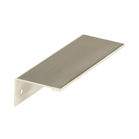 BP36574G10 - Edge Pulls Collection 1 5/8-inch (41 mm) Satin Nickel Finish Edge Pull | Kunal Kitchens