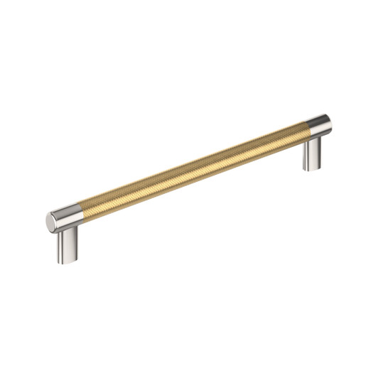 BP54040PNCZ - Esquire Collection 1 7/8-inch (48 mm) Polished Nickel/Champagne Bronze Finish Appliance Pull | Kunal Kitchens