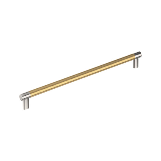 BP54041PNCZ - Esquire Collection 1 7/8-inch (48 mm) Polished Nickel/Champagne Bronze Finish Appliance Pull | Kunal Kitchens