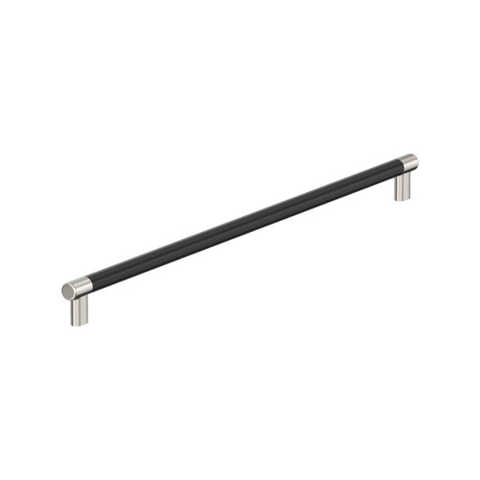 BP54042PNBBR - Esquire Collection 1 7/8-inch (48 mm) Polished Nickel/Black Bronze Finish Appliance Pull | Kunal Kitchens