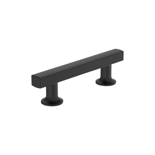 BP37103MB - Everett Collection 1 1/4-inch (32 mm) Matte Black Finish Pull | Kunal Kitchens