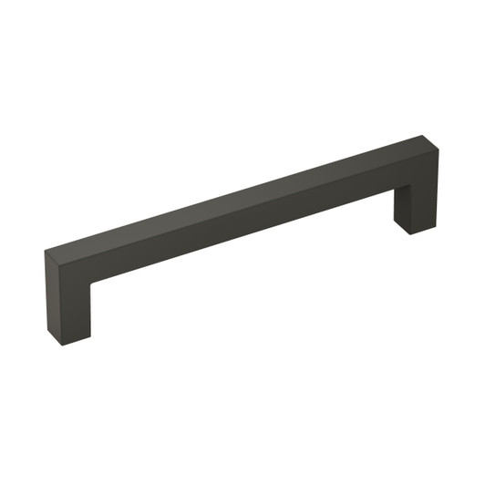 BP36571FB - Monument Collection 1 3/16-inch (30 mm) Matte Black Finish Pull | Kunal Kitchens