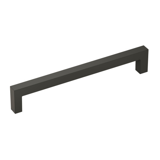 BP36572FB - Monument Collection 1 3/16-inch (30 mm) Matte Black Finish Pull | Kunal Kitchens