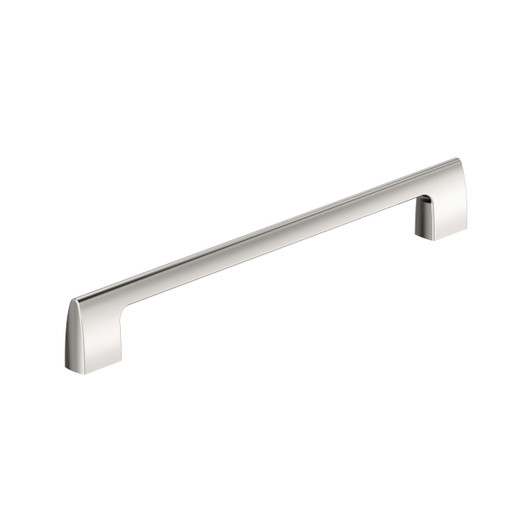 BP55490PN - Riva Collection 1 1/2-inch (38 mm) Polished Nickel Finish Pull | Kunal Kitchens