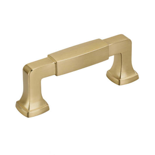 BP36891CZ - Stature Collection 1 3/8-inch (35 mm) Champagne Bronze Finish Pull | Kunal Kitchens
