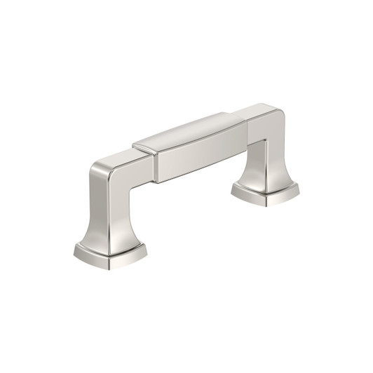BP36891PN - Stature Collection 1 3/8-inch (35 mm) Polished Nickel Finish Pull | Kunal Kitchens