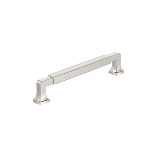 BP36889PN - Stature Collection 1 3/8-inch (35 mm) Polished Nickel Finish Pull | Kunal Kitchens