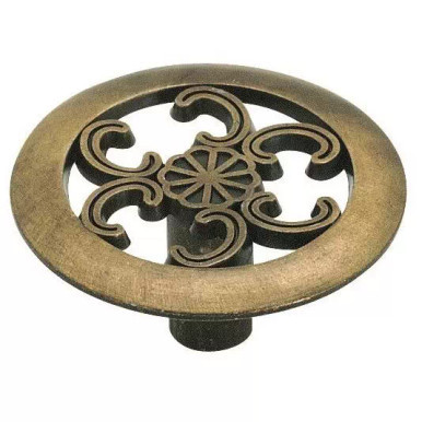 890ABS - Everyday Heritage Collection 3/4-inch (19 mm) Antique Brass Finish Knob