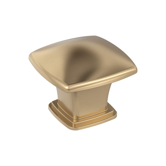 BP37020CZ - Garfield Collection 1-inch (25 mm) Champagne Bronze Finish Knob | Kunal Kitchens