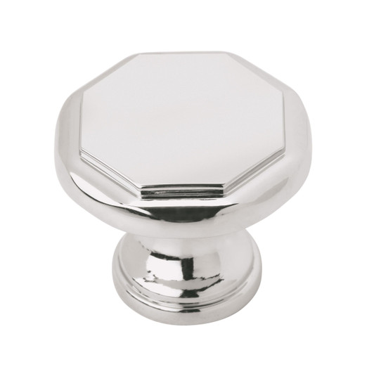 BP3733526 - Torrance Collection 1-inch (25 mm) Polished Chrome Finish Knob | Kunal Kitchens