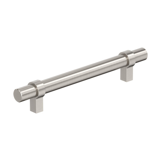 BP37162G10 - Central Collection 1 1/4-inch (32 mm) Satin Nickel Finish Pull | Kunal Kitchens