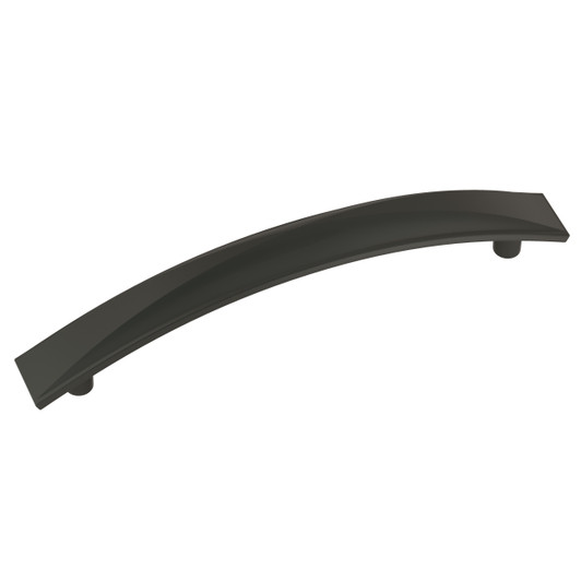 BP29393FB - Extensity Collection 1 7/16-inch (37 mm) Matte Black Finish Pull | Kunal Kitchens
