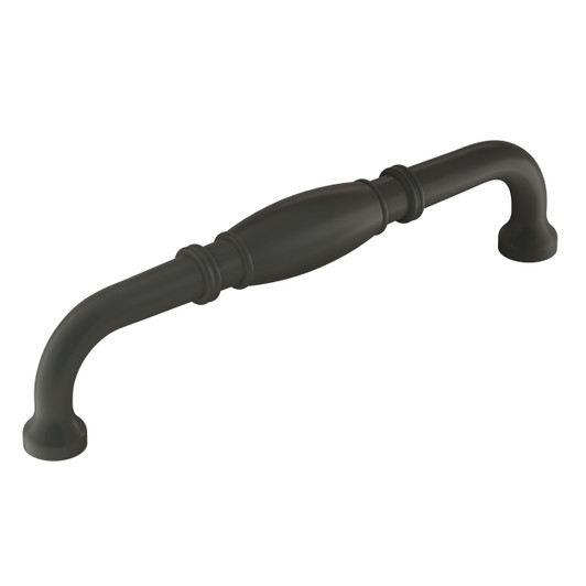 BP55245FB - Granby Collection 1 3/4-inch (44 mm) Matte Black Finish Pull | Kunal Kitchens
