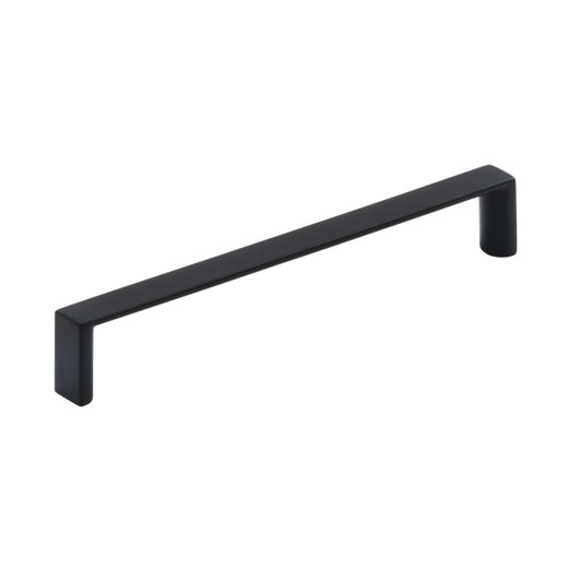 BP37291MB - Metro Collection 13/16-inch (21 mm) Matte Black Finish Pull | Kunal Kitchens