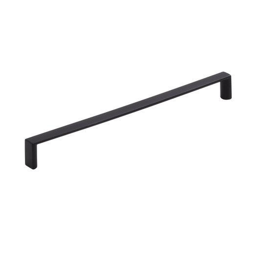 BP37293MB - Metro Collection 7/8-inch (22 mm) Matte Black Finish Pull | Kunal Kitchens