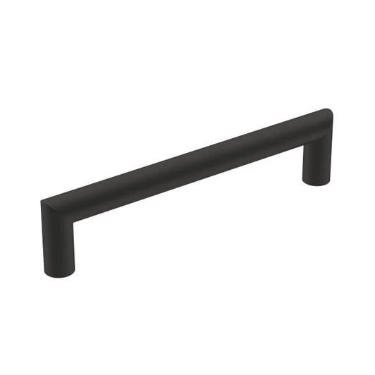 BP36853FB - Revolve Collection 1 1/4-inch (32 mm) Matte Black Finish Pull | Kunal Kitchens
