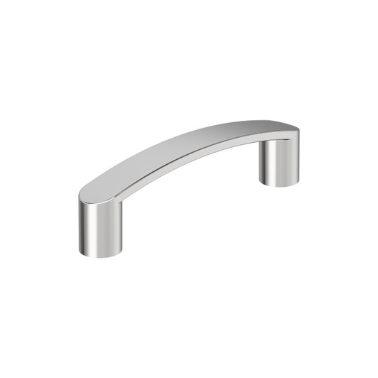 BP3689826 - Rift Collection 15/16-inch (24 mm) Polished Chrome Finish Pull | Kunal Kitchens